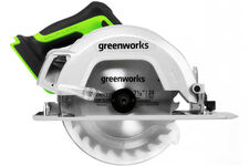 1500907CUB пила дисковая аккум. GD24CS, BL-motor 24V (АКБ 1х4Ач, з/у, картон) Greenworks