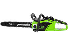 2005807UB пила цепная аккум. GD40CS18, 40см, BL-motor 40V (АКБ 1х4Ач, з/у, картон) Greenworks