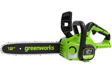 2007007UA пила цепная аккум. GD24CS30, 30см, BL-motor 24V (АКБ 1х2Ач, з/у, картон) Greenworks