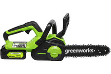 2007707UA пила цепная аккум. G24CS25, 24V, 25см (АКБ 1х2Ач, з/у, картон) Greenworks