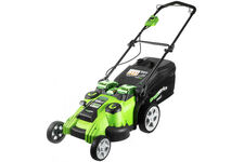 2500207VB газонокосилка аккум. G40LM49DB, 49см, TwinForce, 40V (АКБ 1х4Ач, з/у, картон) Greenworks