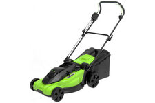 2515707 газонокосилка электрическая сетевая LM2000, 2000Вт, 43см, картон Greenworks
