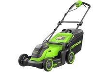 2521007 газонокосилка аккум. GD40LM411, 41см, BL-motor 40V (без аккум., без з/у, картон) Greenworks