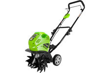 27087VB культиватор аккумуляторный G40TL, 40V (АКБ 1х4Ач, з/у, картон) Greenworks
