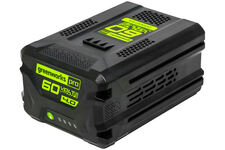 2918407 аккумулятор G60B4, 60V Li-ion 4Ач, индикатор заряда, картон Greenworks