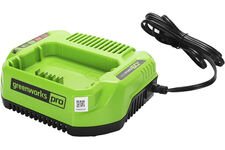 2932007 зарядное устройство G60UC, 60V, ток заряда 2А Greenworks