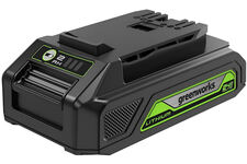 2939207 аккумулятор G24USB2, 24V Li-ion, 2Ач, индикатор заряда, 1хUSB-A, картон Greenworks