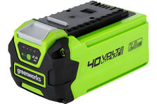 2939407 аккумулятор G40USB2, 40V Li-ion 2Ач, индикатор заряда, USB, картон Greenworks