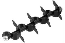 2952707 вал с ножами для аэратора-скарификатора, совместим с 2517607 Greenworks