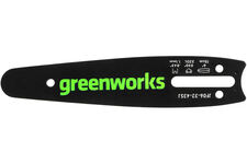 2953507 шина 6" (15см), шаг-0,30", паз-1,1мм, 32зв., для 24В пилы мини 2008707 Greenworks