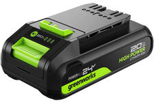 2957707 аккумулятор G24HP2 High Power, 24V Li-ion 2Ач, картон Greenworks