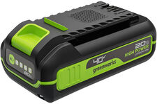 2958407 аккумулятор G40HP2 High Power, 40V Li-ion 2Ач, индикатор заряда, картон Greenworks