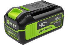 2958607 аккумулятор G40HP5 High Power, 40V Li-ion 5Ач, индикатор, заряда, картон Greenworks