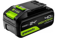 2958907 аккумулятор G24HP4 High Power, 24V Li-ion 4Ач, картон Greenworks