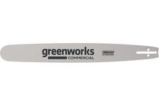 2962407 шина 20" (50см), шаг-3/8", паз-1,3мм, 72зв. для пилы 2009707 Greenworks