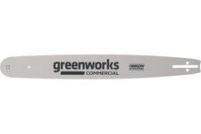 2963107 шина 20" (50см), шаг-3/8", паз-1,3мм, 72зв. для пилы 2009607 Greenworks