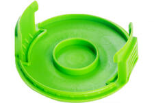 2963707 крышка триммерной головки пластик. 71мм для 2113207, 2113407, 2113507 Greenwrks