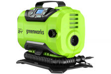 3400807 компрессор автомоб. аккум. ACG301, 11бар, 420л/мин. 24V +сеть 12V  (без акк./з/у, картон) GW