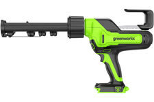 3501707UA пистолет для герметика аккум. G24CAU, 310мл, 1-10м/с, 24V (АКБ 1х2Ач, з/у, картон) GW