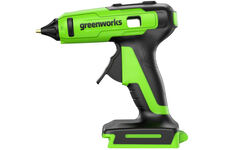 3502207 термоклеевой пистолет 11мм аккум. G24GLG, 24V (без аккум., без з/у, картон) Greenworks