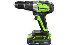 3704107CUA дрель-шурупов. ударн. аккум. GD24DD60, 30/60Нм, BL-motor 24V (АКБ 1х2Ач, з/у, картон) GW