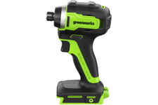 3804907 шуруповерт ударн. аккум. ID3170, 170Нм, HEX 1/4" BL-motor 24V (без акк., без з/у, картон) GW