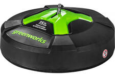 5201707 насадка для очистки поверхности d=38см для мойки высокого давления, max 250 бар Greenworks